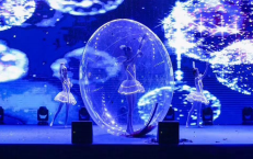  光电舞蹈-水晶球芭蕾